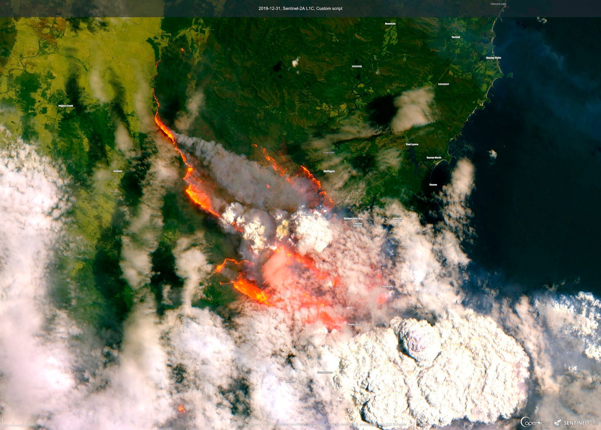 copernicus sentinel imagery
