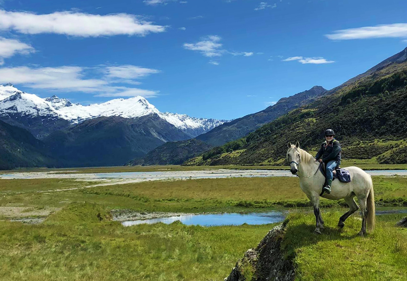 Meet a Globetrotter: Peter Scott - Glenorchy Back Country Ride, South Island, New Zealand - Globetrotting horse riding holidays