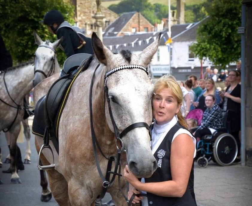 Meet our Guide: Susy - The Scottish Borders Ride, The Thirlestane Castle Ride, Scotland - Globetrotting horse riding holidays