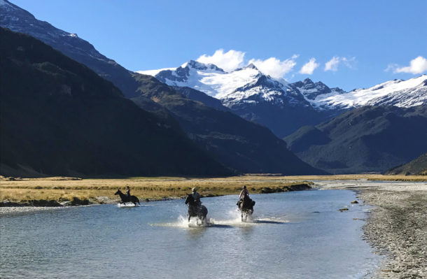 Glenorchy Back Country Ride, South Island, New Zealand - Globetrotting horse riding holidays