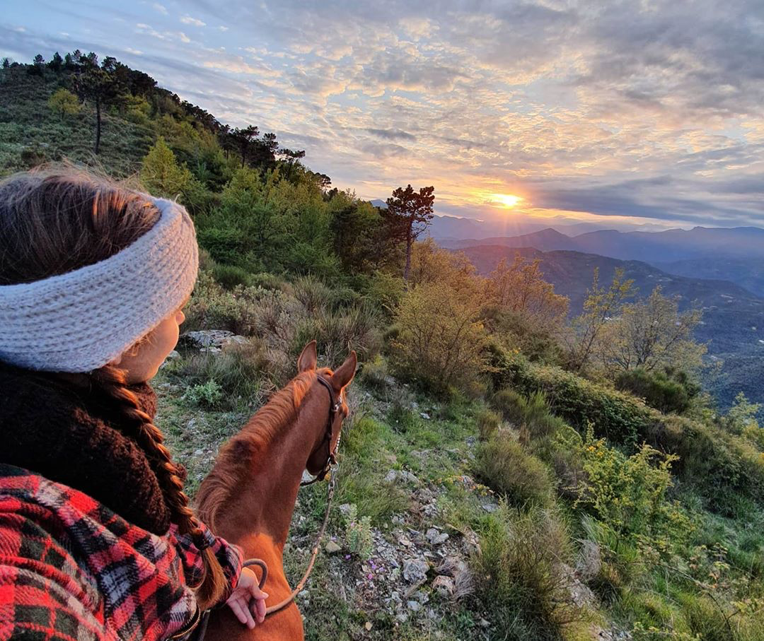 Stay Wild and Free: Selina and Vispo - Globetrotting horse riding holidays - image via @selina_and_vispo