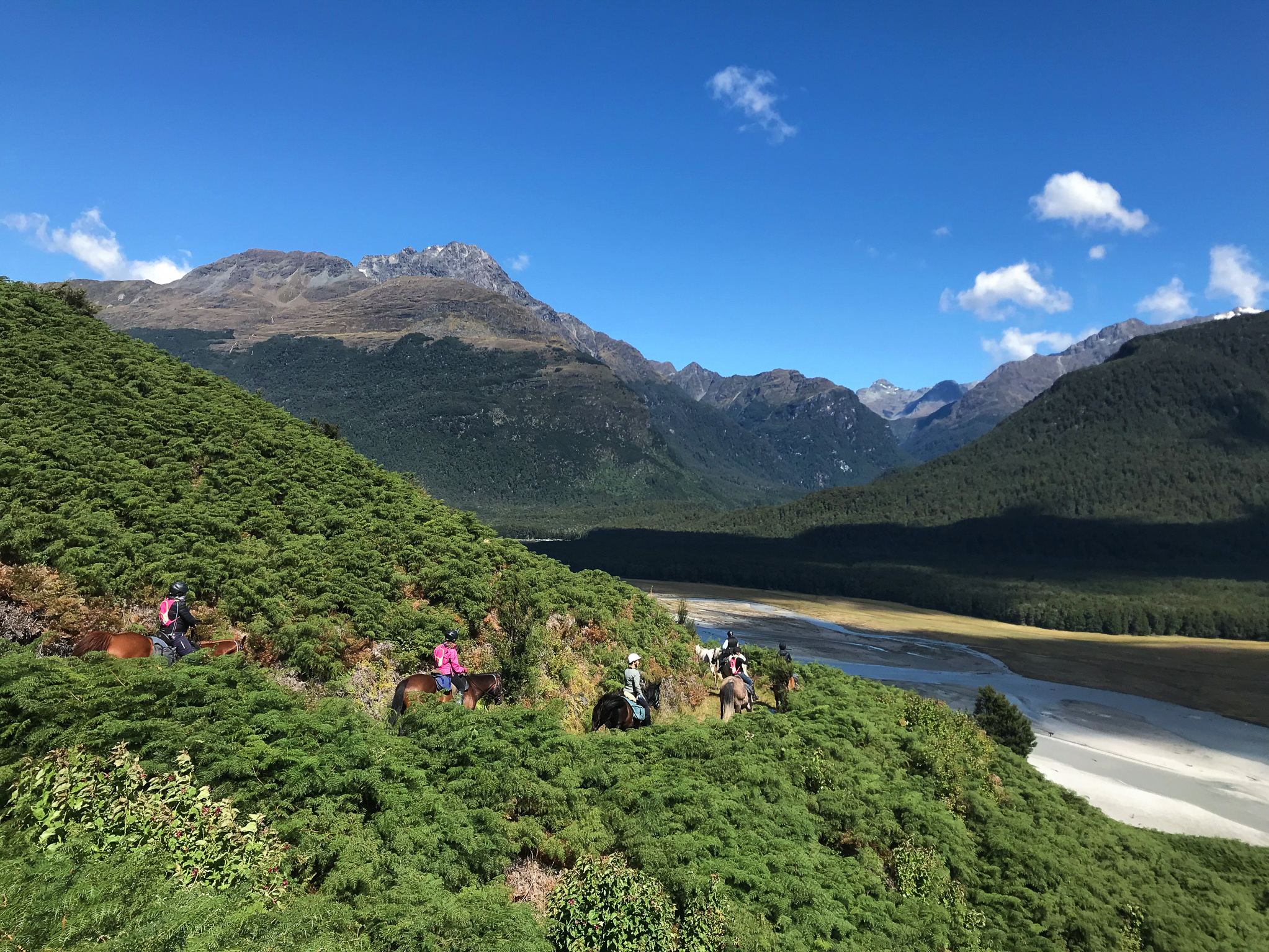 Glenorchy Back Country Ride, South Island, New Zealand - Globetrotting horse riding holidays