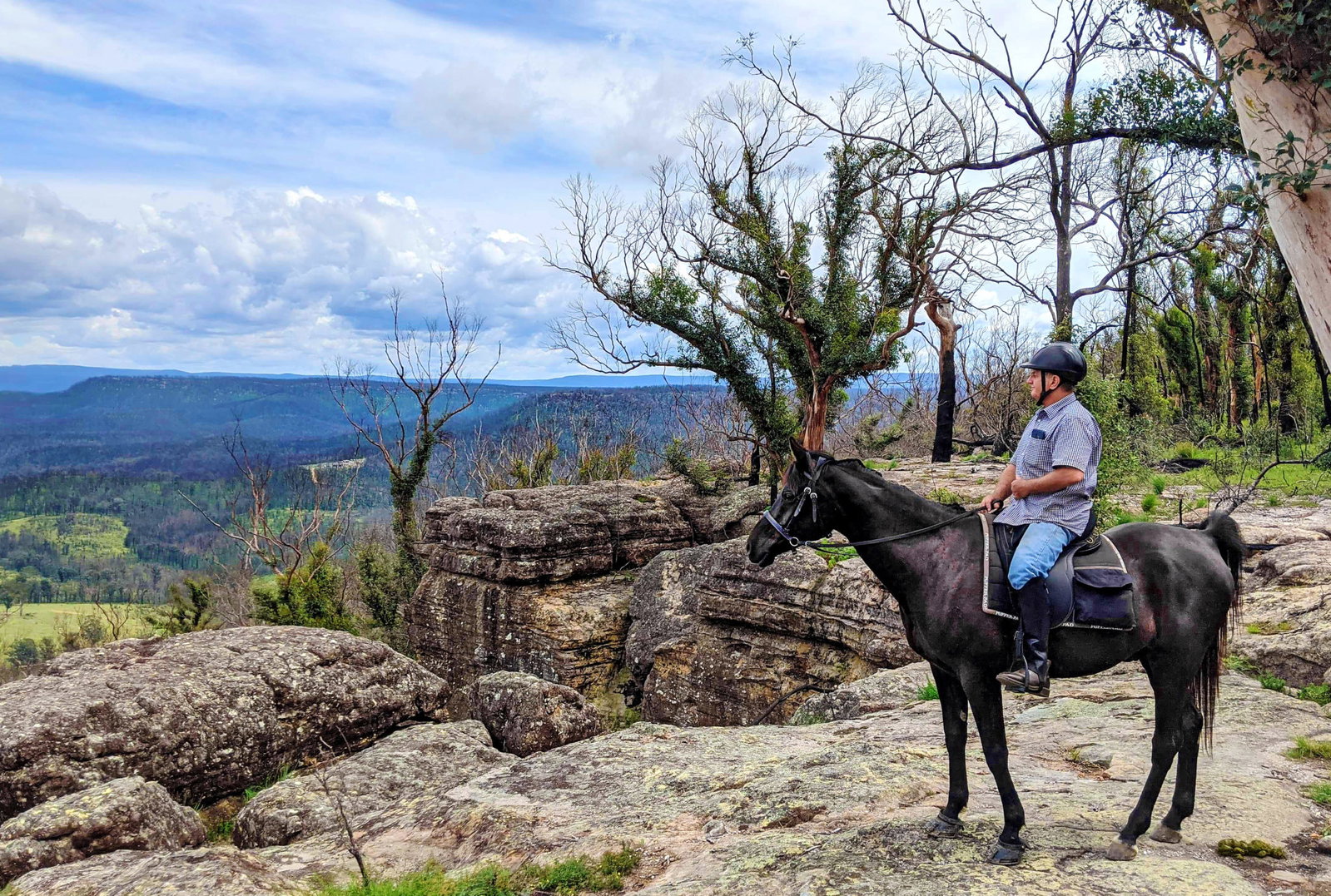 Meet a Globetrotter: Anthony Tietze - The Shoalhaven Ride, Australia - Globetrotting horse riding holidays