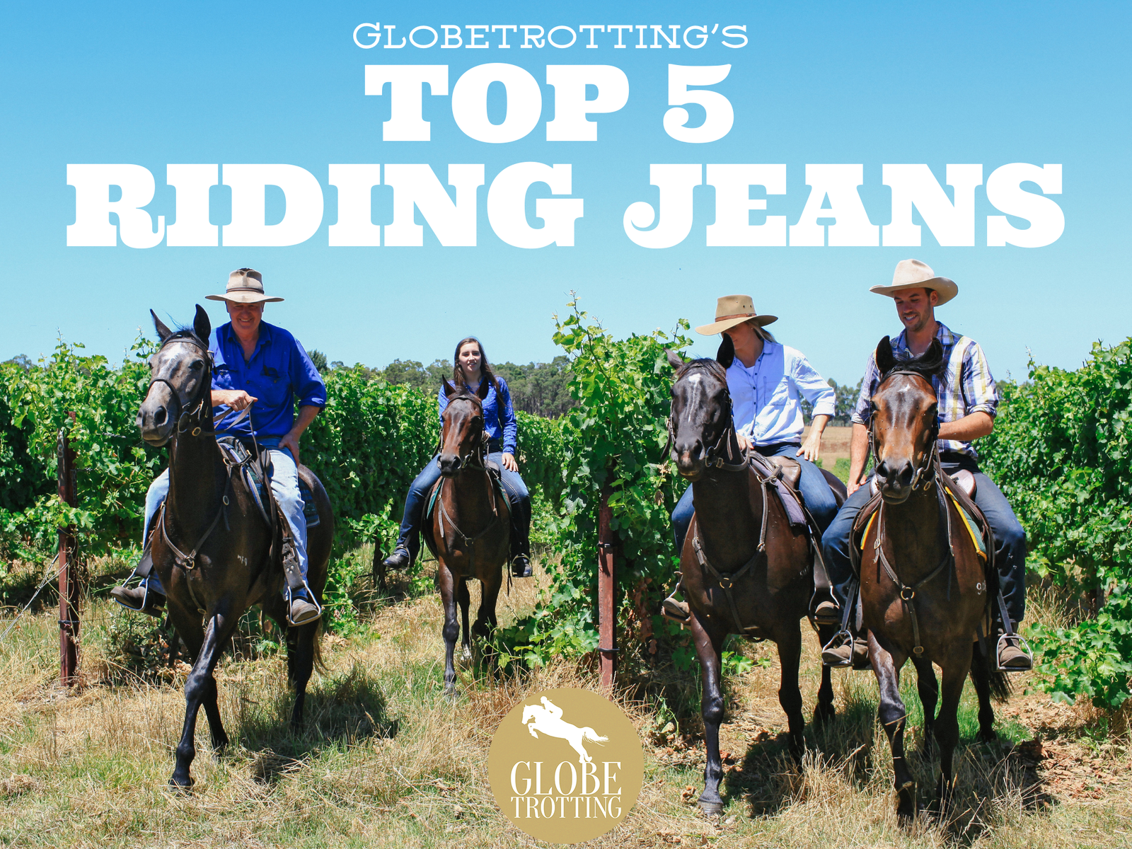 Top 5 riding jeans - Globetrotting horse riding holidays