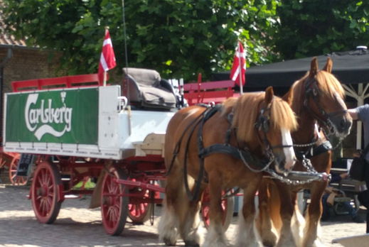 The Carlsberg Horses - photo by Rudolphous on Wikimedia Commons (CC BY-SA 4.0) - Globetrotting horse riding holidays