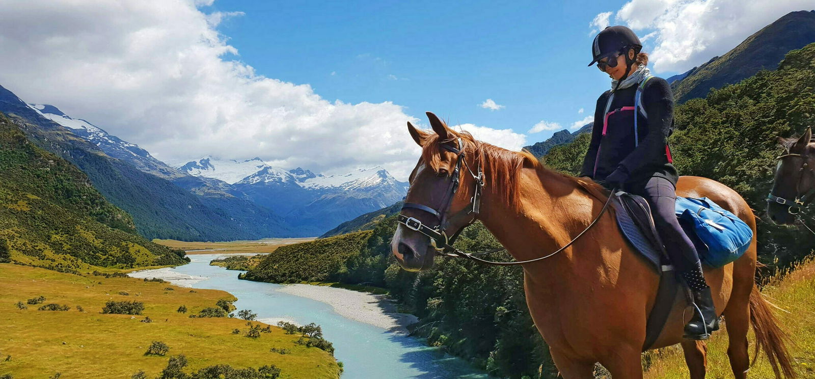 Glenorchy Back Country Ride, South Island, New Zealand - Globetrotting horse riding holidays