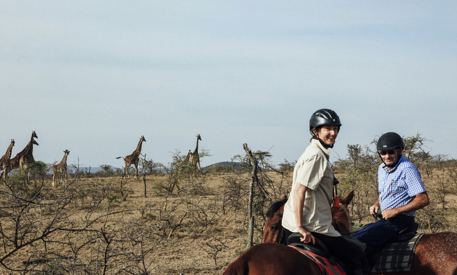 Meet a Globetrotter: Chris Denton - horseback safari in the Maasai Mara, Kenya - Globetrotting horse riding holidays