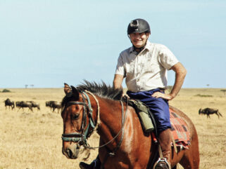 Meet a Globetrotter: Chris Denton - horseback safari in the Maasai Mara, Kenya - Globetrotting horse riding holidays