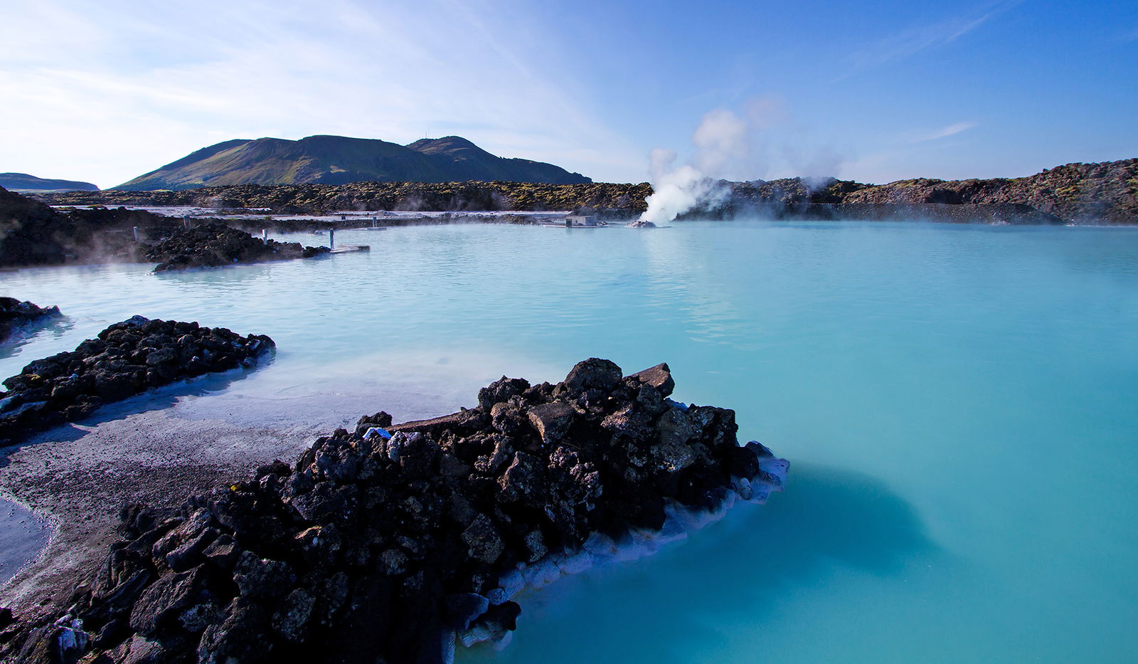 A Day Spent in Reykjavik - the Blue Lagoon - image by Frank Denney on Unsplash - Globetrotting horse riding holidays