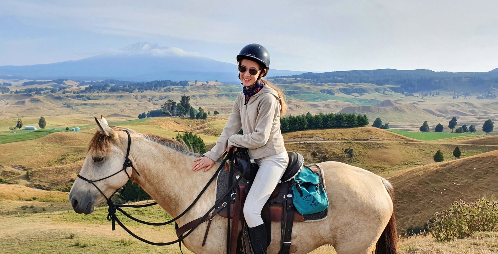Globetrotting Guest Horse: Miss T - The River Valley Ride, North Island, New Zealand - Globetrotting horse riding holidays