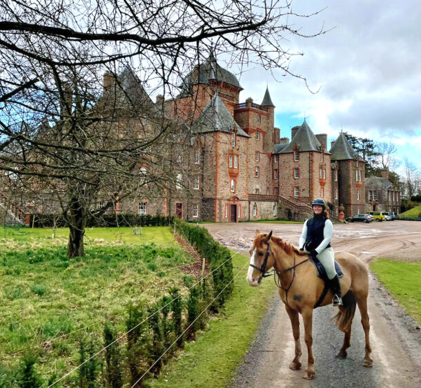Thirlestane Castle Ride, Scotland - Globetrotting horse riding holidays