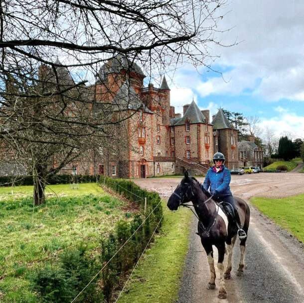 The Thirlestane Castle Ride, Scotland - Globetrotting horse riding holidays