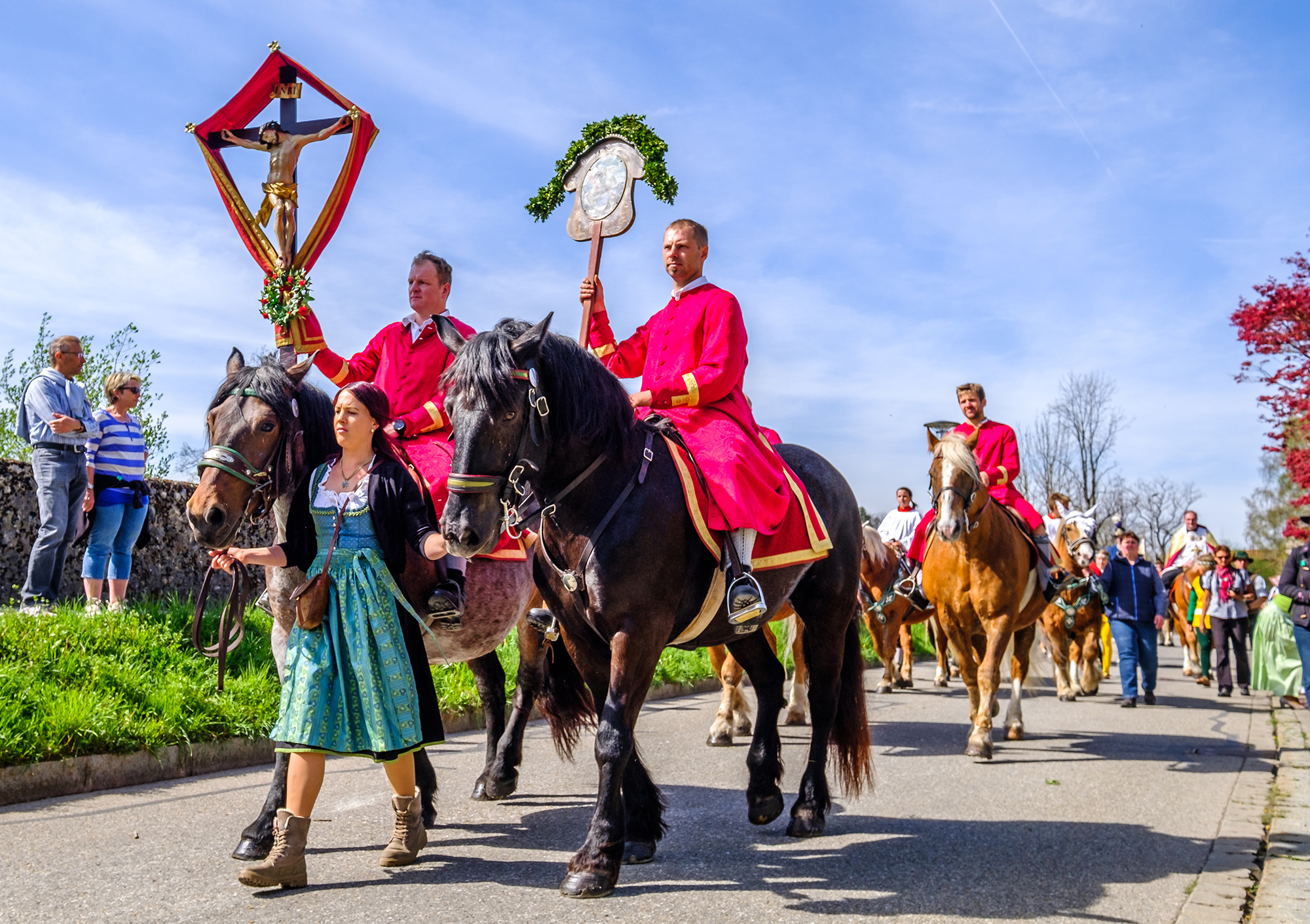 Saint George's Ride, or Georgiritt - a Very Bavarian Easter - image by FooTToo/Shutterstock.com - Globetrotting horse riding holidays