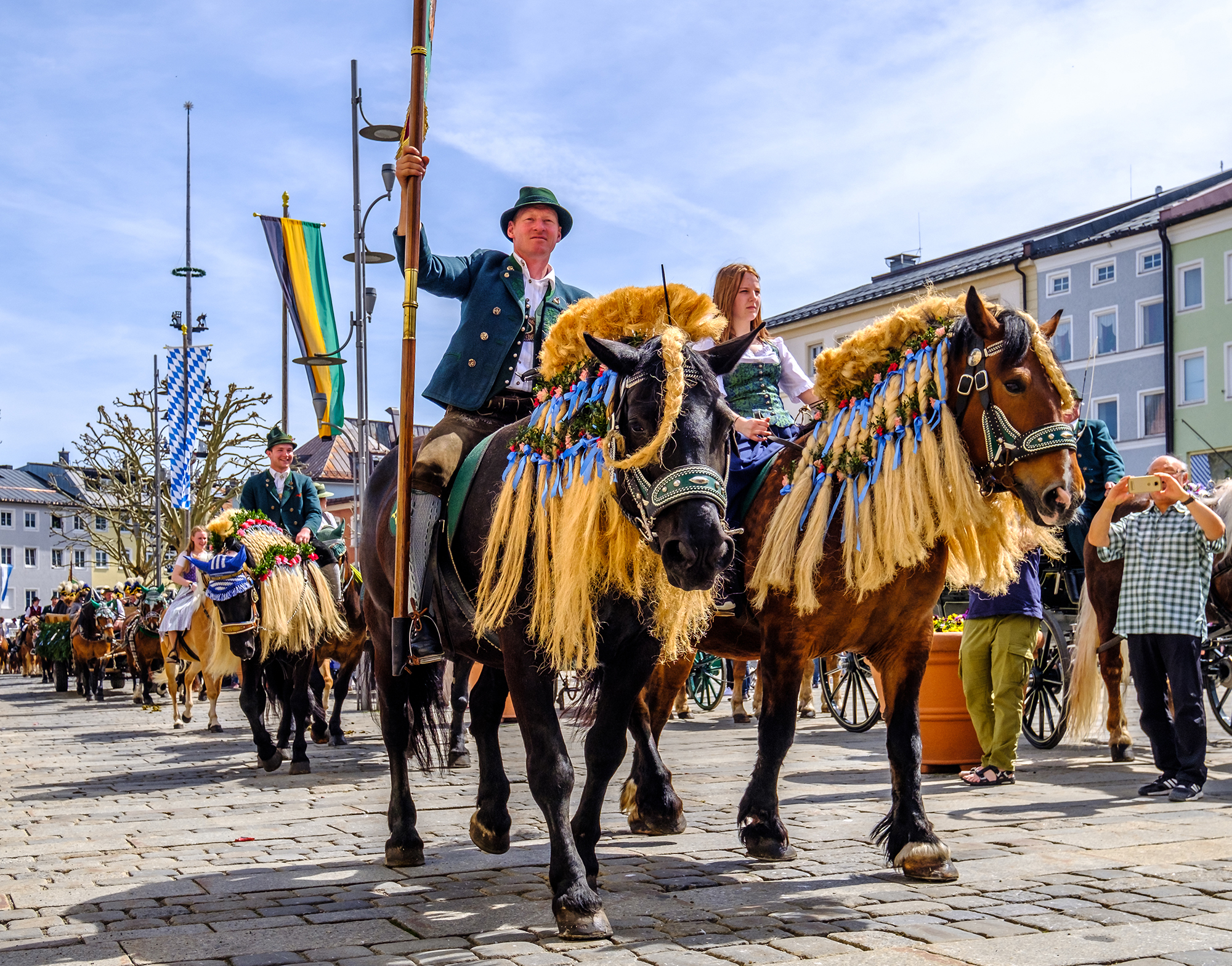 Saint George's Ride, or Georgiritt - a Very Bavarian Easter - image by FooTToo/Shutterstock.com - Globetrotting horse riding holidays