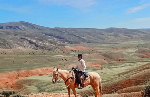 Ranch ride in Shell, Wyoming, USA - Globetrotting horse riding holidays