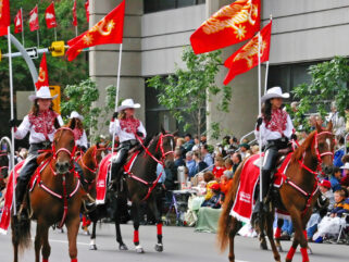 The Calgary Stampede - image by steve estvanik/Shutterstock.com - Globetrotting horse riding holidays