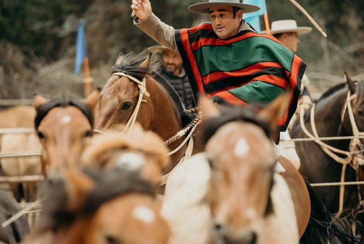 Chilean Huasos in Chilean Rodeo - image by Pablo Rogat/Shutterstock.com - Globetrotting horse riding holidays