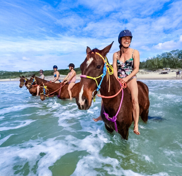 The Rainbow Beach, Bush & Cattle Ride, Queensland, Australia - Globetrotting horse riding holidays