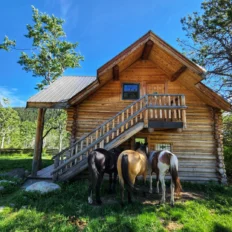 CHILKO LAKE RIDE, BC, CANADA