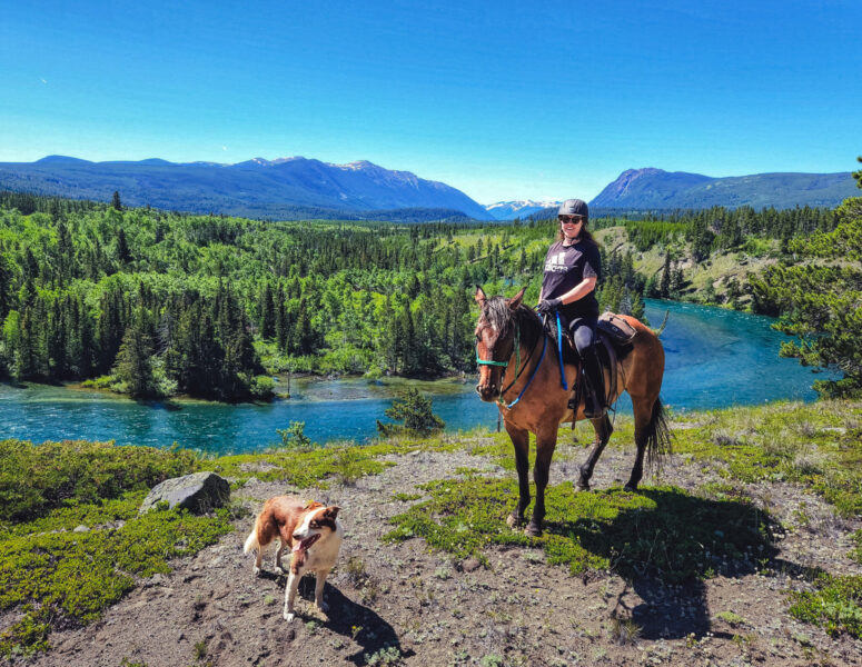 CHILKO LAKE RIDE, BC, CANADA