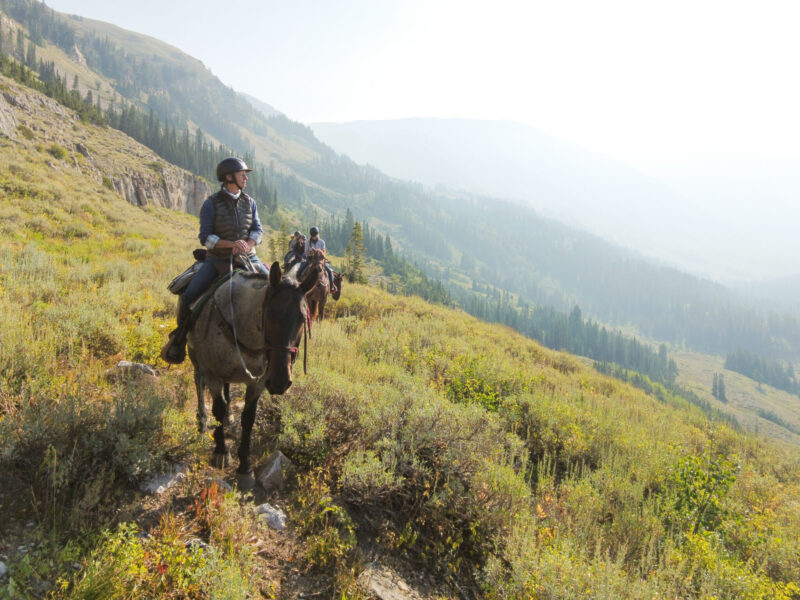 The Grand Tetons Ride, Wyoming, USA - Globetrotting horse riding holidays