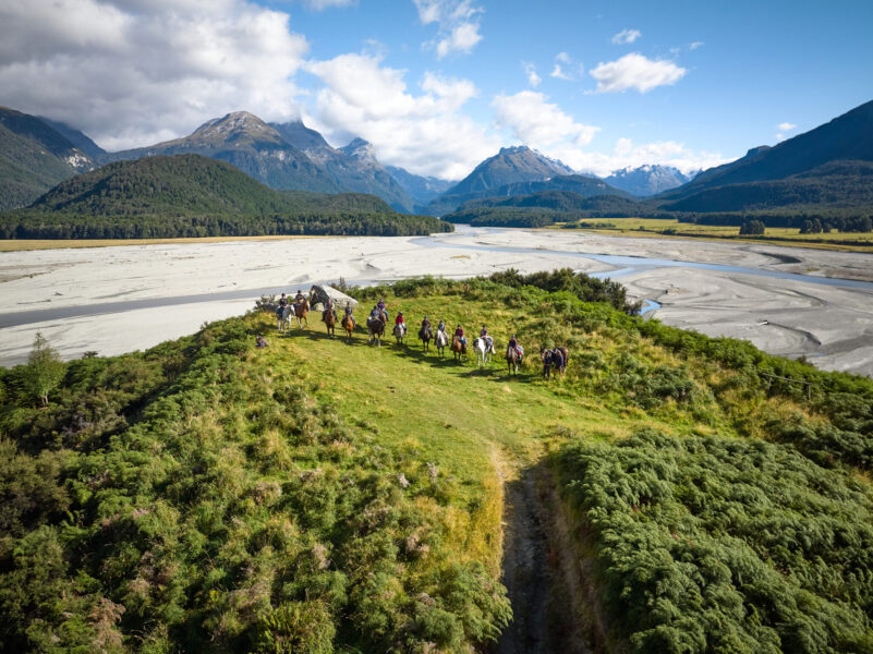 Glenorchy Back Country Ride, South Island, New Zealand - Globetrotting horse riding holidays