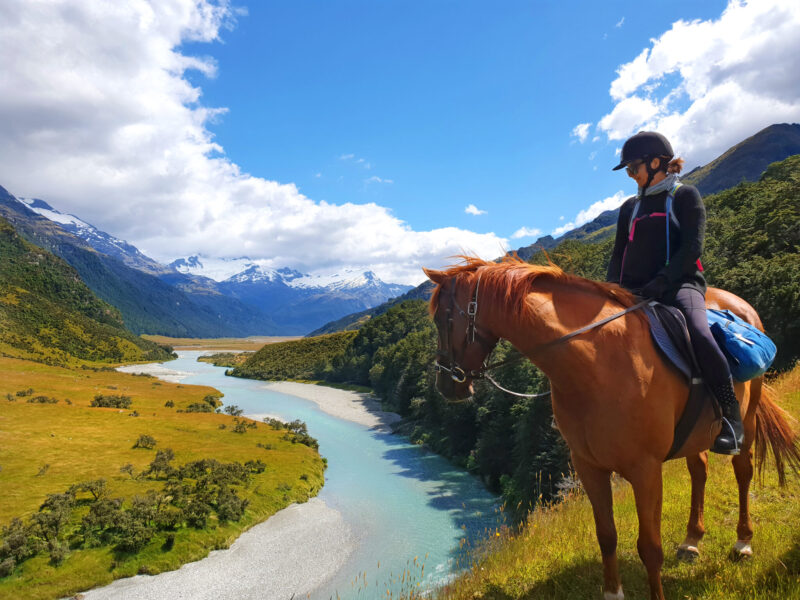 Glenorchy Back Country Ride, South Island, New Zealand - Globetrotting horse riding holidays