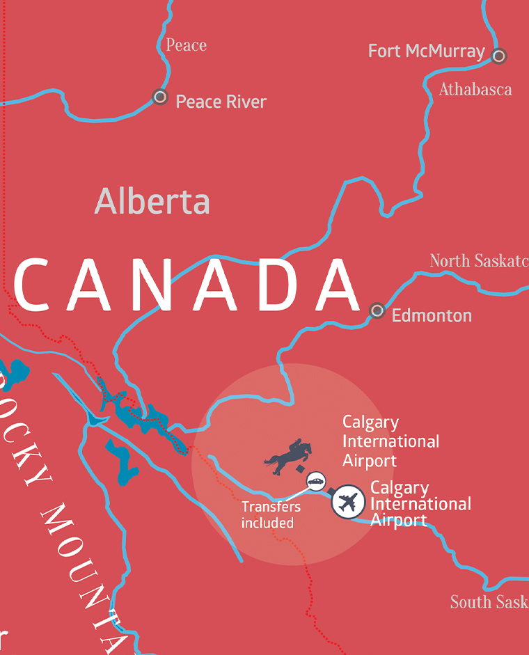 Banff Border Ride, Alberta, Canada - Globetrotting horse riding holidays