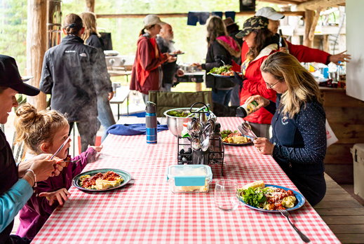 Catering for all dietary requirements on a horse riding holiday with Globetrotting