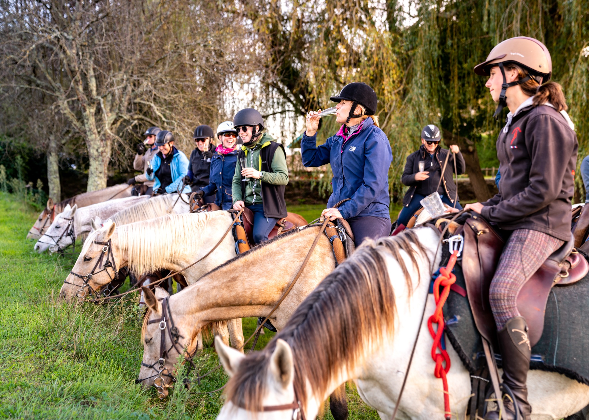horse riding holiday in Bordeaux, France