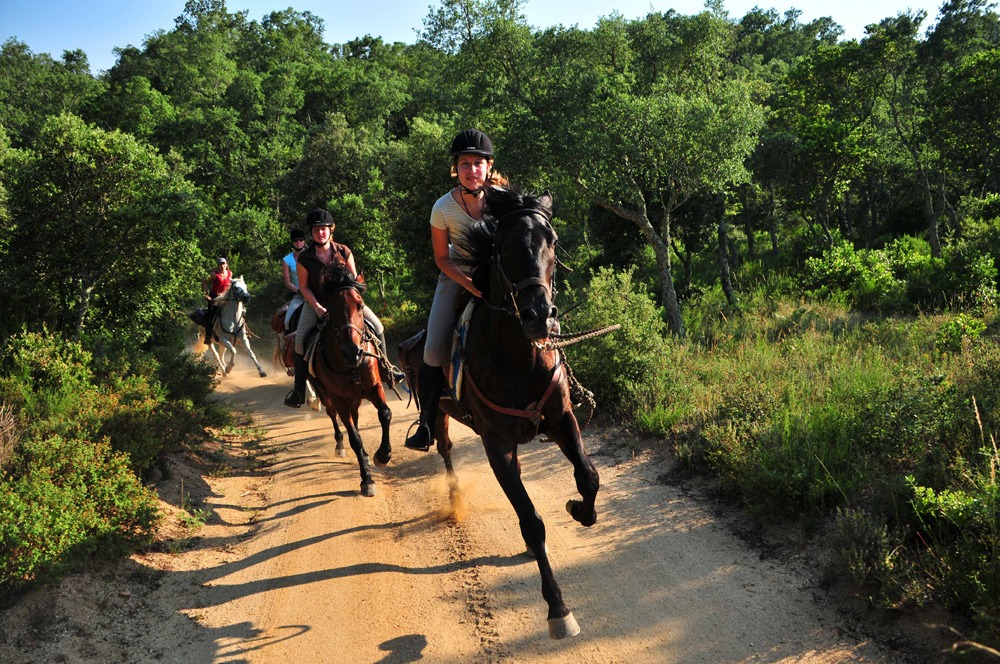 horse riding holiday in Catalonia, Spain