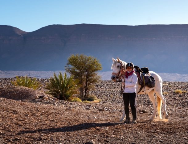 Globetrotting Sahara horse riding holiday in Morocco