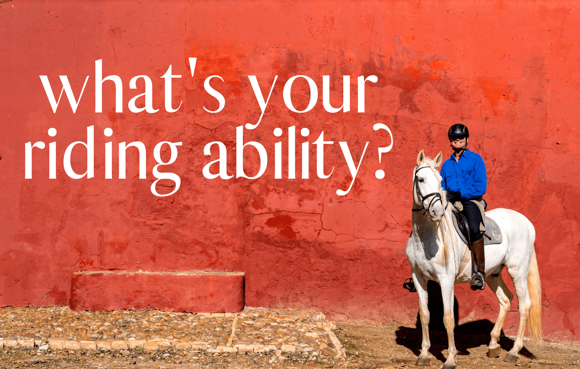 What's your riding ability? - Globetrotting horse riding holidays