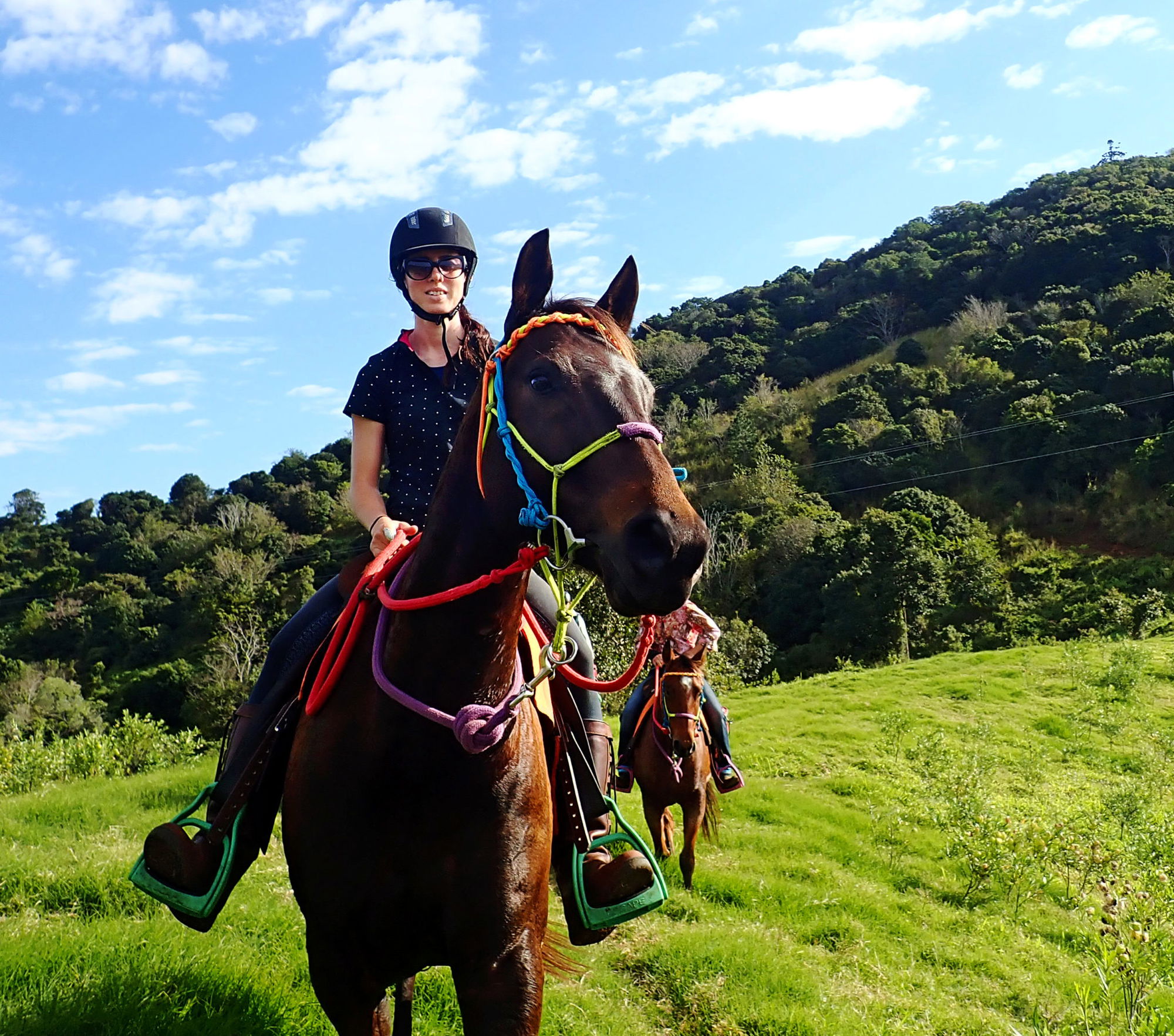Goomboorian Campdraft ride Globetrotting