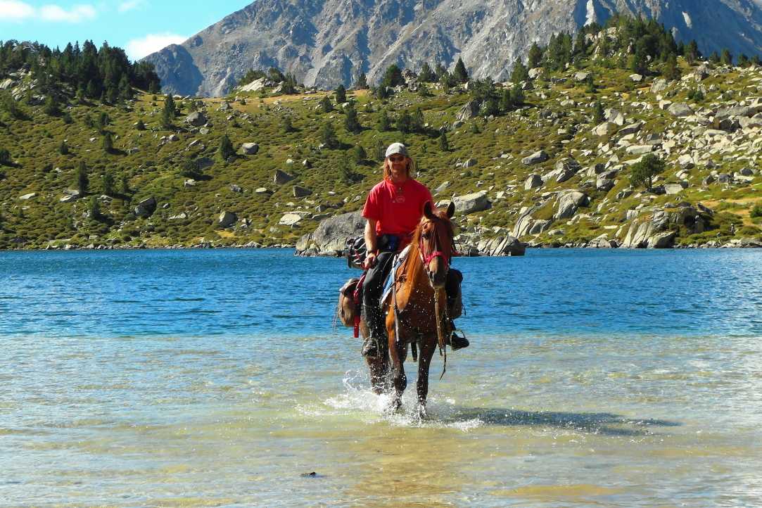 horse riding holiday in Catalonia, Spain Globetrotting guide Rudi Stolz