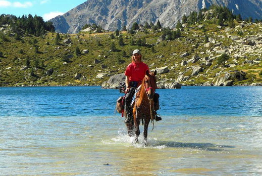 horse riding holiday in Catalonia, Spain Globetrotting guide Rudi Stolz