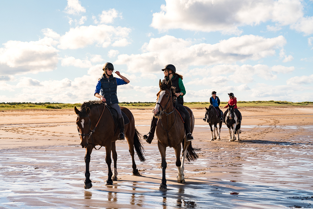 horse riding holiday Scotland