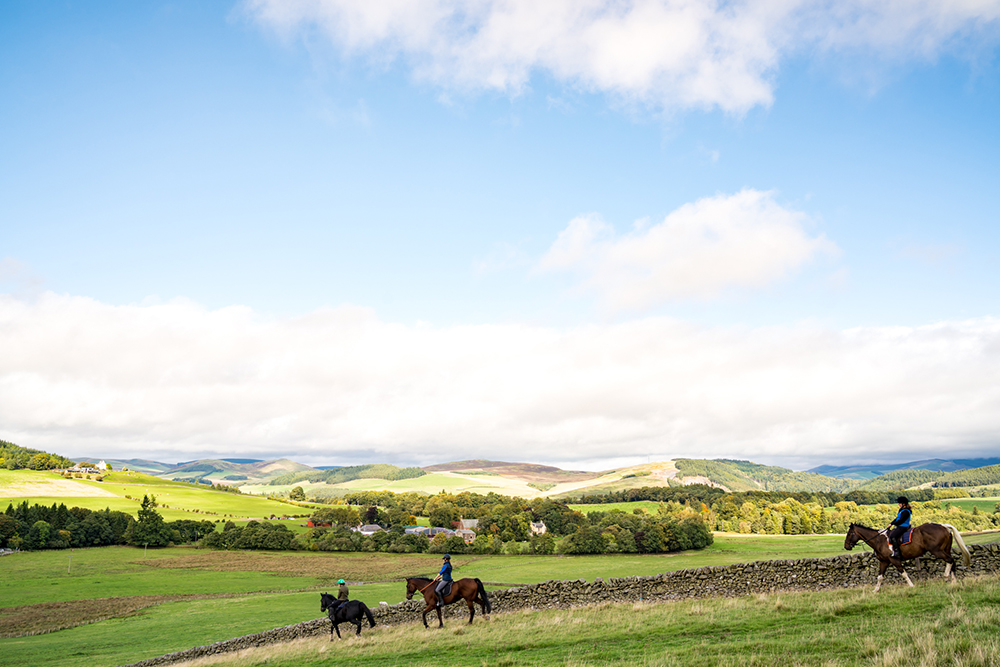 horse riding holiday Scotland