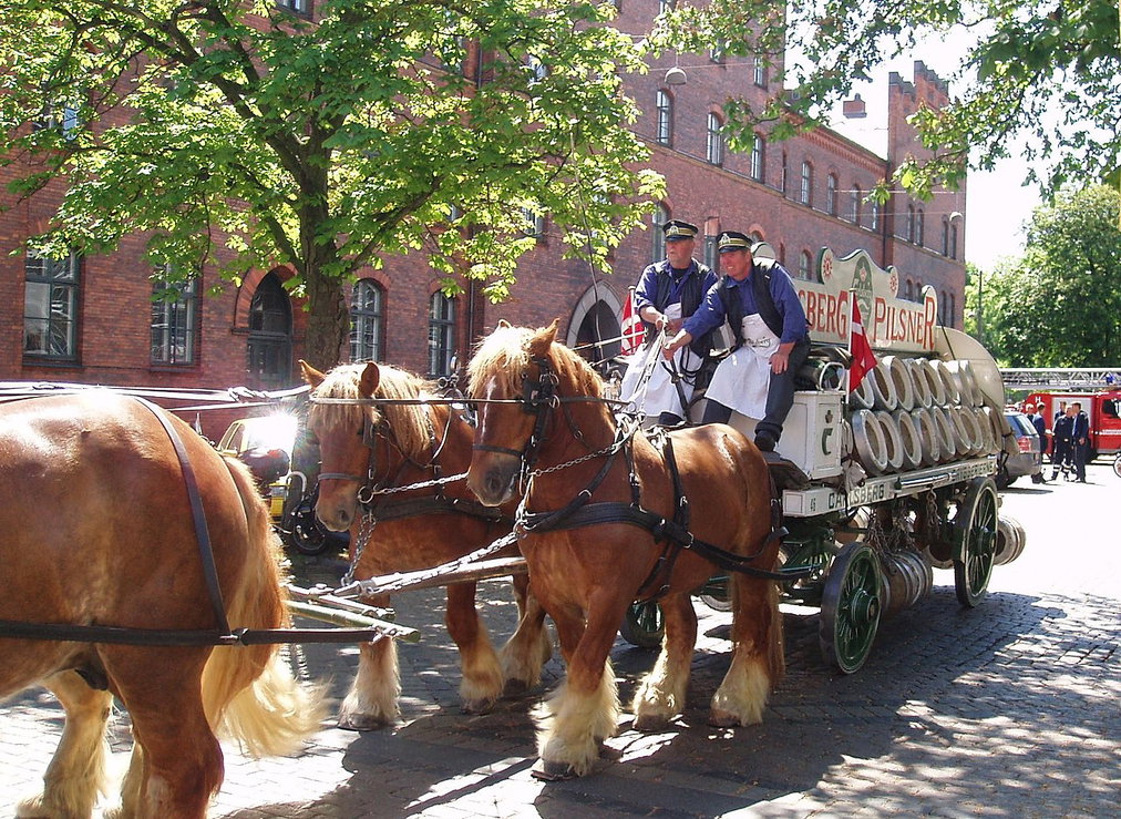 The Carlsberg Horses - image by EPO on Danish Wikipedia, via Wikimedia Commons (CC BY-SA 3.0) - Globetrotting horse riding holidays
