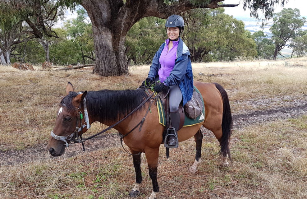 horse riding holiday Australia meet a globetrotter