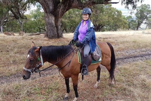 horse riding holiday Australia meet a globetrotter