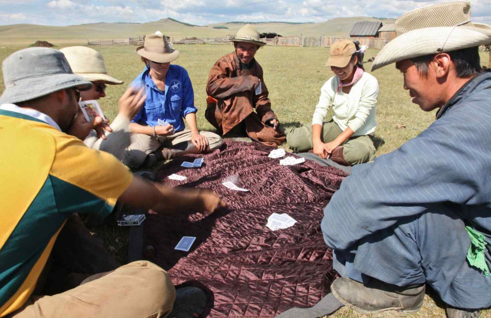 tipping on a horse riding holiday