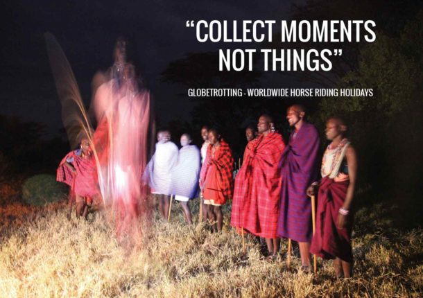 cultural experience on a horse riding safari africa