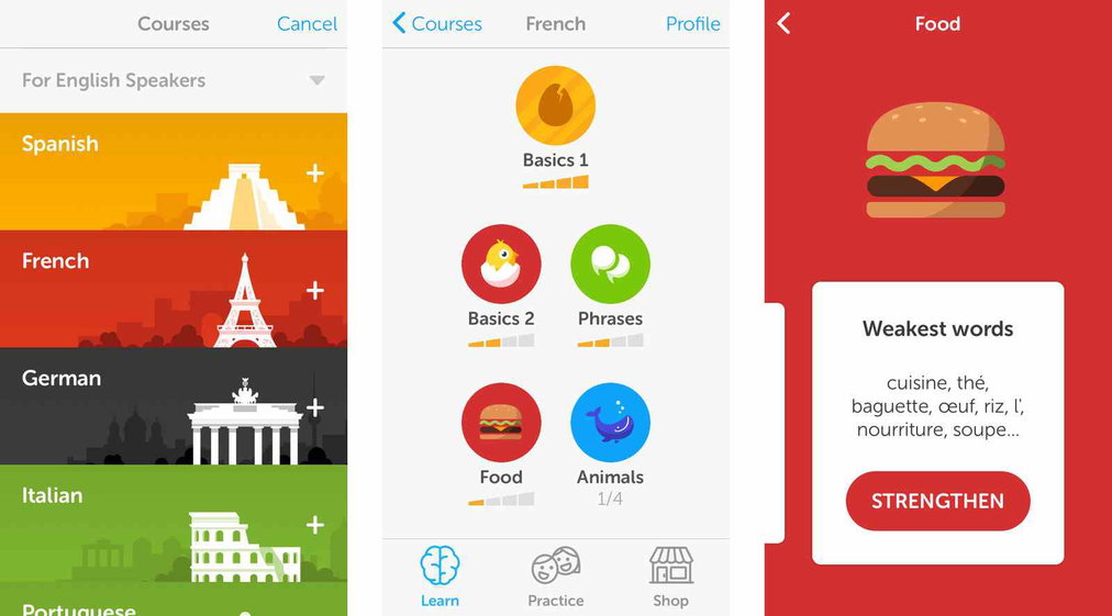 best iphone app for learning a language