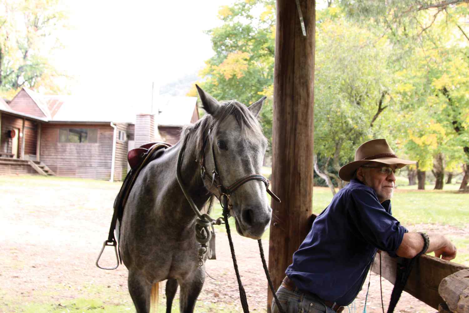 Man from Snowy River horse riding holiday