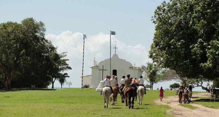 beach horse riding holiday brazil